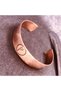 Fehu Rune Abundance Blessings Bracelet - Pure Copper - 2