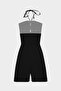 Premium Strapless Women's Jumpsuit with Bow Detail - 2