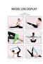 Muscle Stretching Strengthening Exercise Plates Tape Sports Tape Plates Elastic - 4