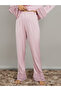 Plisse Cuff Detail Satin Shirt & Pyjama Set - 4