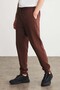 Jeremıah Men's Regular Leg Flexible Fabric Burgundy Sweatpants with Lanyard Waist and Elastic Pockets - 4