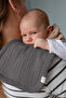 100% Cotton 8 Layers Muslin Fabric Set of 4 Baby Bibs/Mouth Wipes with Three Snaps - 4