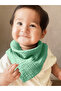 100% Cotton 8 Layers Muslin Fabric Set of 4 Baby Bibs/Mouth Wipes with Three Snaps - 2