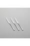 Sultan Dinner and Dessert Knife Set - 24-Piece Set, 2 Sizes, Dinner and Pastry Knives, for 12 People - 2