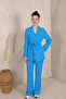 3-3116 Model BLUE Jacket Set - 2