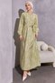 3996 Rochie Hijab Model Verde - 4