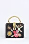 Women's Shoulder Strap Floral Evening Dress Daily Handbag 17605