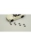 Peugeot Compatible Logo Wheel Torpedo Steering Wheel 9mm Drop Sticker Logo Set - 4