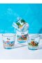 LCW HOME Printed Glass Cup Set of 4 75 Ml - 2