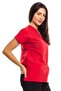 Surgical Doctor Nurse Scrubs Red Jersey Single Top - 4