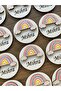 Wooden Rainbow Baby Magnet with Figurines, 20 Pieces