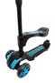 Cool Wheels Combo Scooter with LED Light - Adjustable Height Brake and Seat - 3