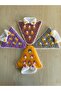 Hep Trend Hand-Knitted 4-Piece Colorful Heart-Shaped Washcloth - 4