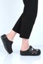 E800-6 Fiesta Black Eva Women's Stone Daily Slippers - 3