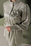 Sparkle Rose Brooch MINT Shirt - 32-3033 - 5