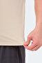 Beige Men's T-Shirt - NELU - 6