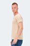 Nels in Men's Beige T-Shirt - 3