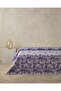 Marine Mosaic Double Pike Navy Blue-Orange
