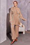 3985 Model Camel Double Set - Bead Detailed Pockets - 3