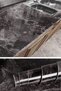 Marble Color Kitchen Countertop Cabinet Table Coated - Self-Adhesive Foil Paper Wall Decoration - 2