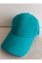 Unisex Blue Polo Hat - Solid Color, Adjustable Back Pike - 2