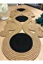 Ahenk Jute Wicker Look Runner 40x110، مفرش طاولة بتصميم خاص، Jute Ranır، الجوت - 4