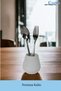 Countertop Cutlery Decorative Upright Cutlery Holder Cylinder Cutlery White Color Model 3 - 3