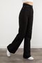 Marlon Non-Fading Black High Waist Wide Leg Jeans - 6