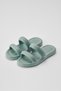 Arina Blue Double Strap Eva Summer Beach - Casual Platform Slippers - 2