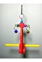 Double Perch Bird Toy with Bell - 7