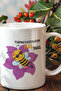 I'll give up! Honey, Fool - Cool Bee Printed Fun Funny Gift White Mug - 2