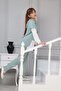 Young Girl's Hooded Kangaroo Pocket 2-Piece Tunic Set - 3