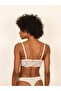 Seraphine Longline Series Bra Lace Lace Underwire Floral Bralet Ecru - 4