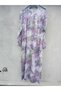 Robadan Long Sleeve 100% Viscose Print Flower Mother Dress, Prayer Dress - 5