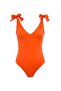 Women's Orange Swimsuit - 3