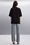 SAOIRSE Black 100% Cotton T-Shirt - 5