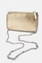 Women's Studded Detail Crisscross Straps and Clutch Wallet Bag - 5