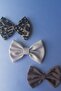 Earth Tones 3-Piece Girl's Hair Clip Set - 2