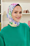 وشاح قطني منقوش من Lina
