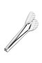 Stainless 5 Piece Steel Cake Pasta Serving Spoon Sugar Tongs Set Set Shiny - 3