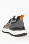 Men's Sports Thick Soled Lace-Up Suede Detail Sneaker Real Leather 19084 Smoked - 6