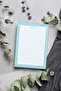 4 Pieces - A6 Size Top Glue Note - Glue Notepad - Patterned Notepad - Notepad - Notepad - 2
