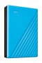 My Passport 4Tb 2.5" USB 3.2 Portable Disk Wdbpkj0040Bbl-Wesn Blue - 3