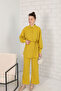 Oil Green Basic Shirt Set - 3-3117 - 2