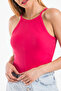 Women's Pink Halter Neck Camisole Blouse - 3