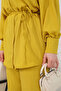Oil Green Basic Shirt Set - 3-3117 - 4