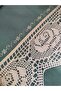 Pique Lace Petrol Green Dowry Pillow Case 50&70 - 2