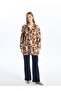 Long Sleeve Patterned Oversize Women's Tunic Shirt - 3