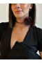Parisien Burgundy Flower Choker Necklace - 3