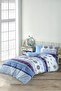 Marina Single Cotton Duvet Cover Set |   4 Pieces |   Set with Sheets and Pillows - 2